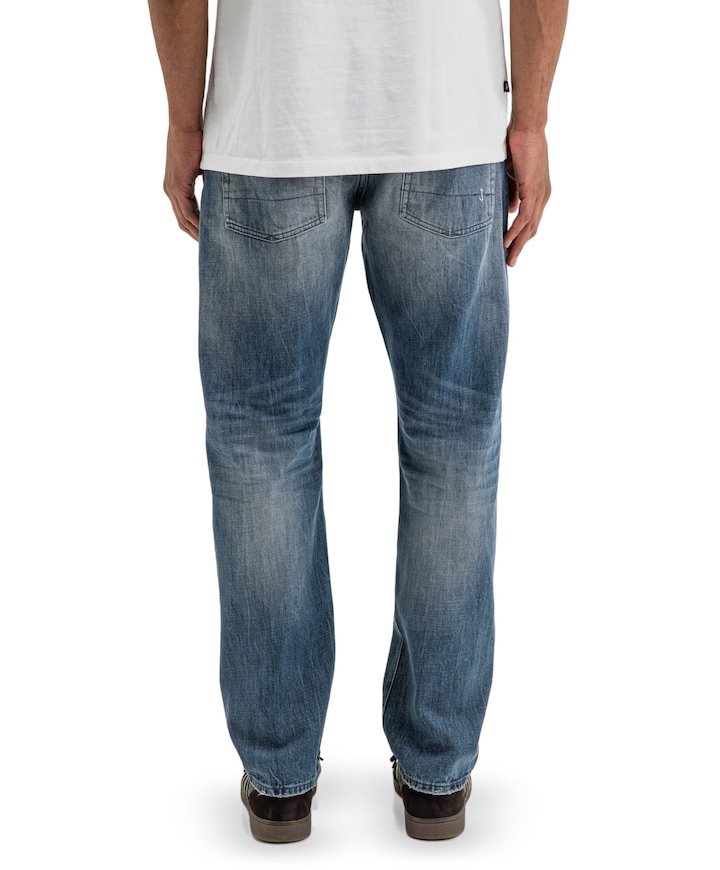 Stockton Straight Fog Denim heren broek blauw