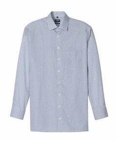 Overhemd lange mouw blauw