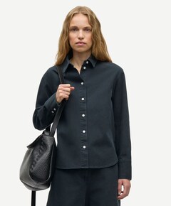 Dames blouse blauw