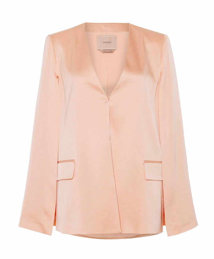 Dames blazer oranje