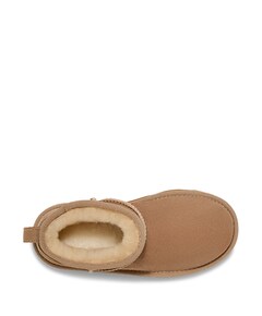 Classic ultra mini l meisjes enkellaarzen beige