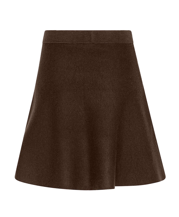 Dames rok bruin