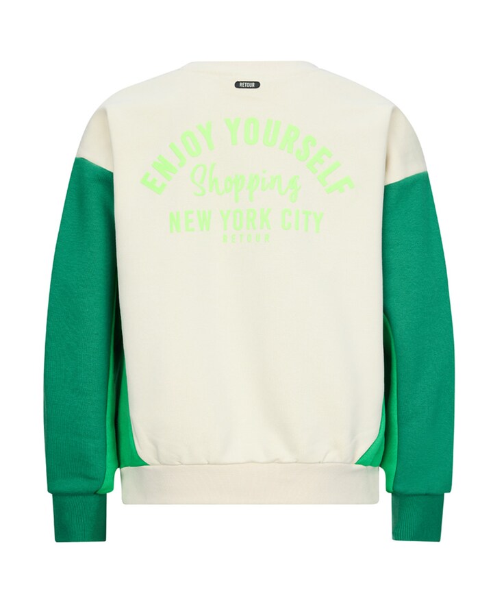 Meisjes sweater beige