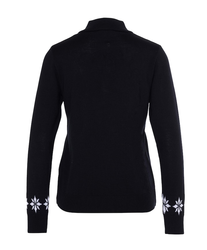 Dames pully zwart