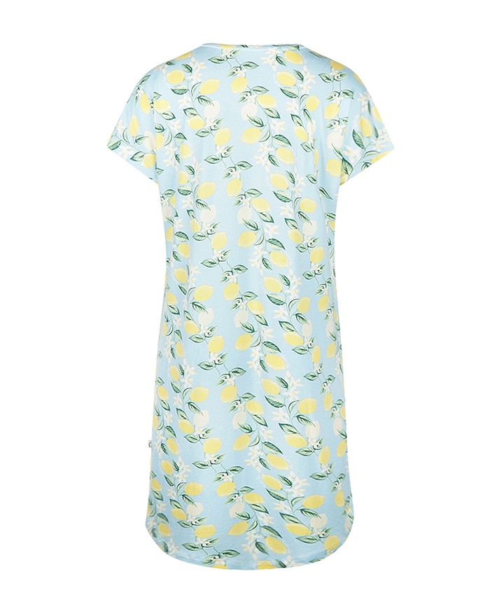 Dames nachthemd blauw