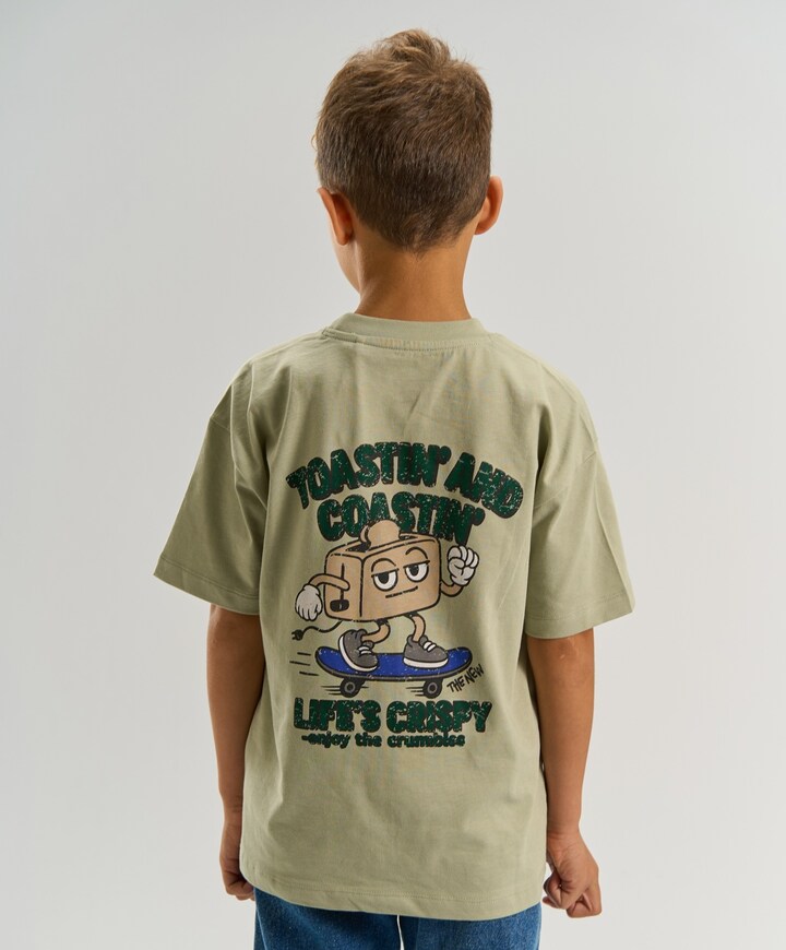 Jongens T-shirt groen