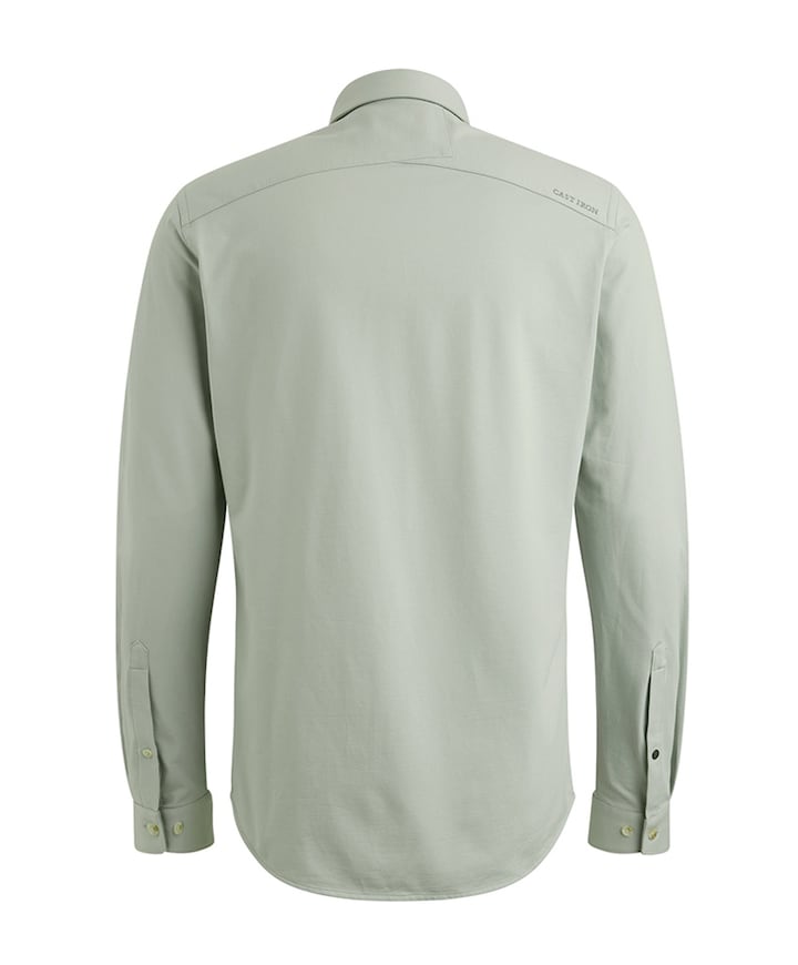 Overhemd lange mouw groen