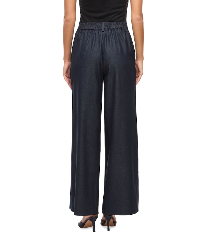 VIOFALA HW WIDE dames broek blauw