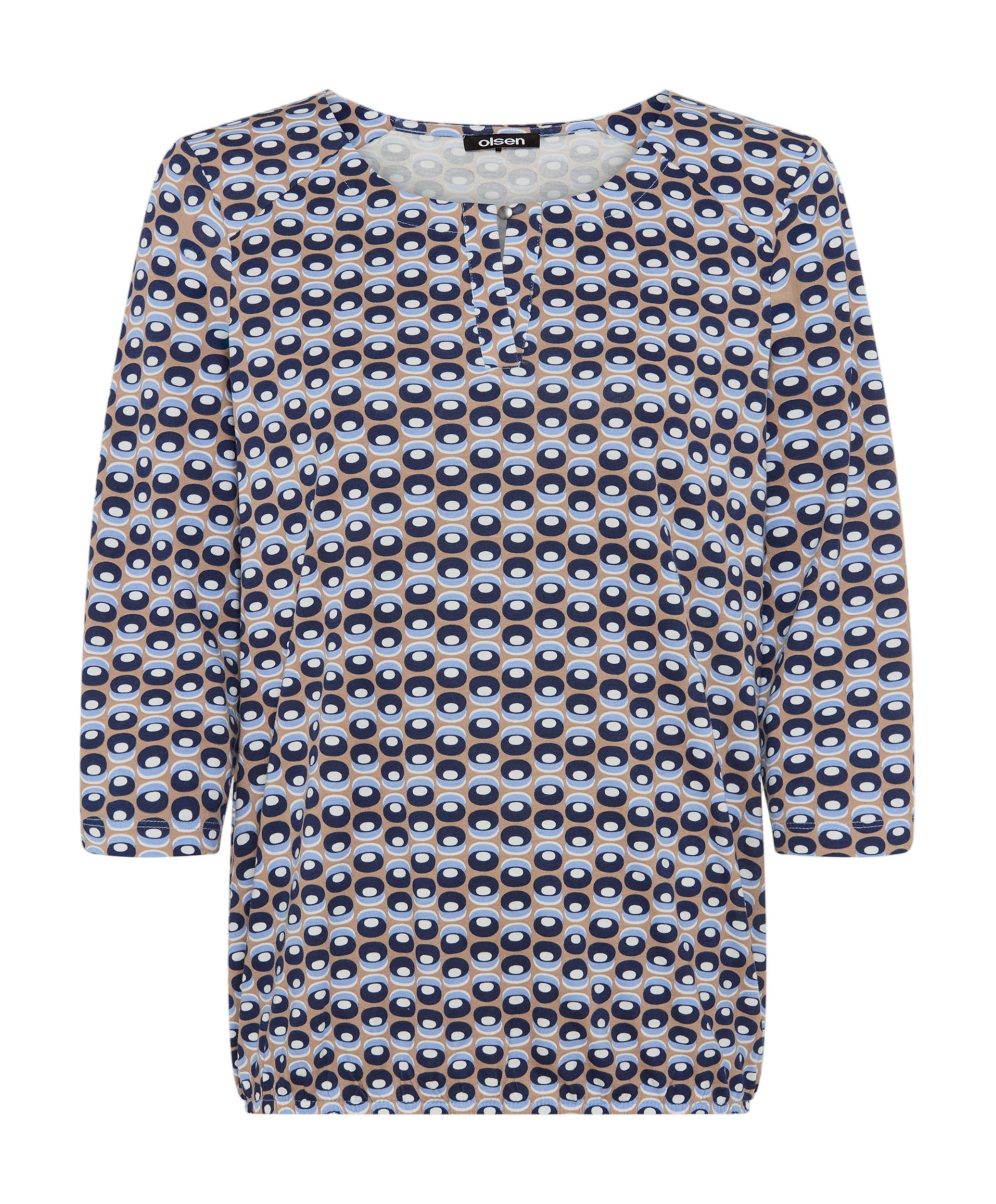 Dames longsleeve bruin