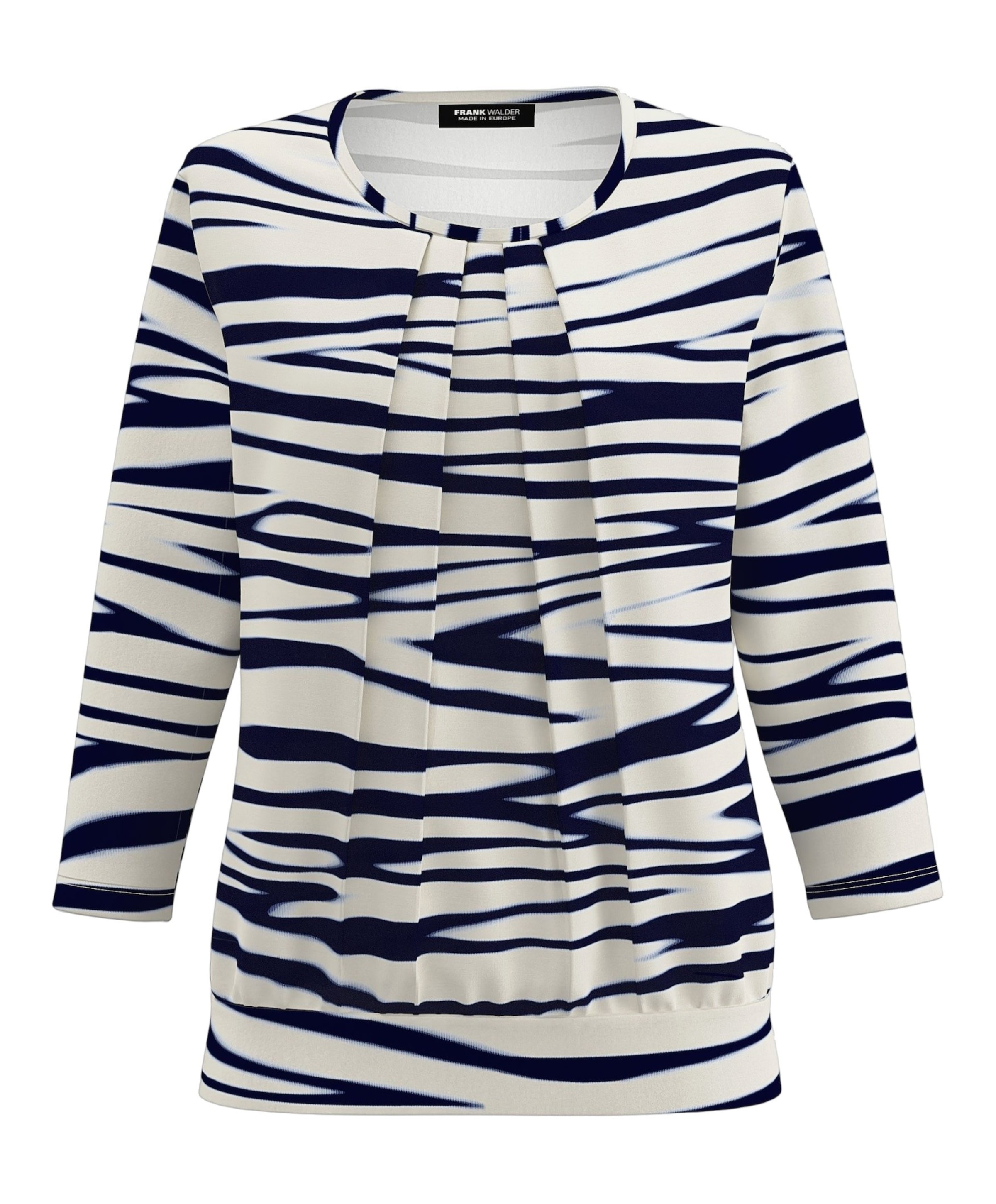 Dames blouse blauw
