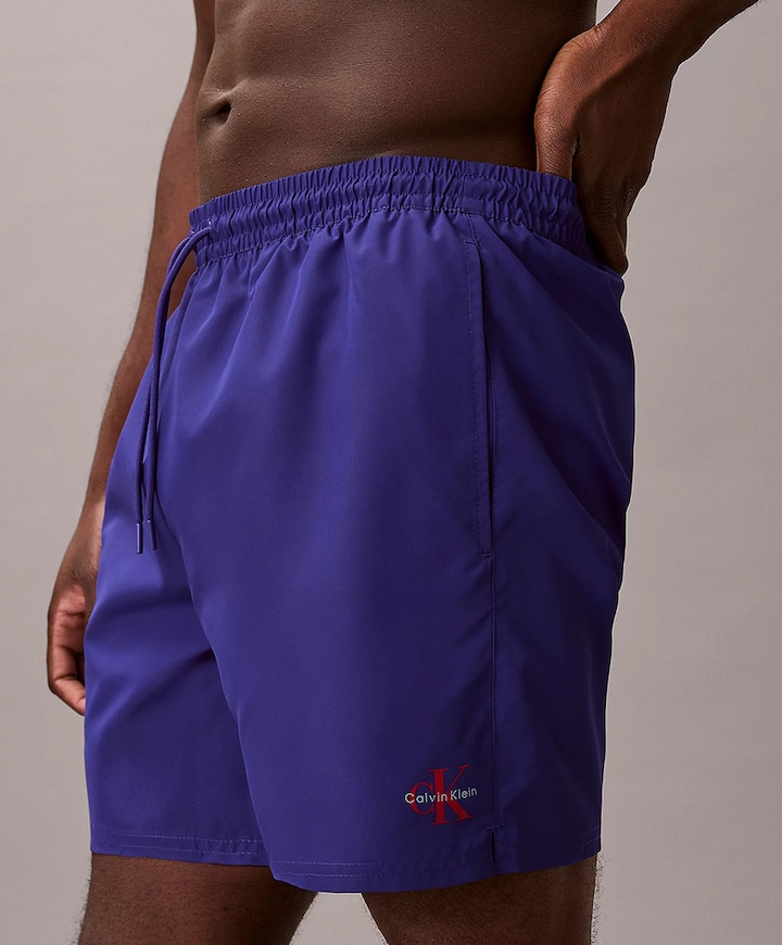 Heren zwemshort blauw