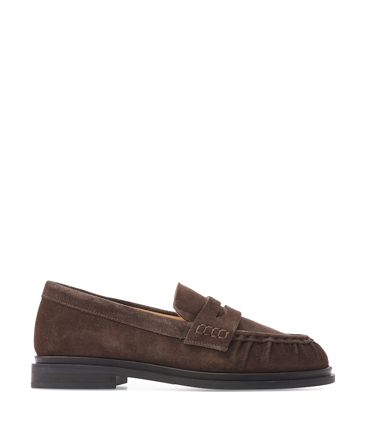 Fae Sarah dames loafers bruin