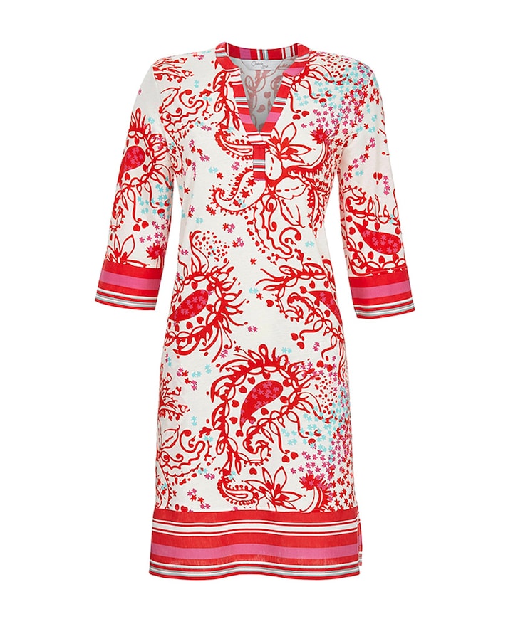 Dames nachthemd rood