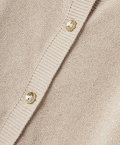 Meisjes vest beige