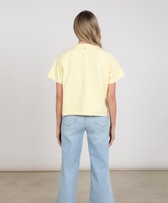 Dames T-shirt geel