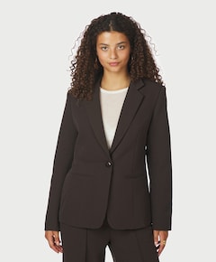 Dames blazer bruin