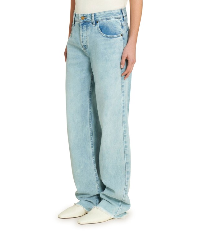 Laia edge 7235 soft amazon bleach jeans blauw