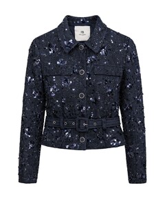 Dames jas blauw