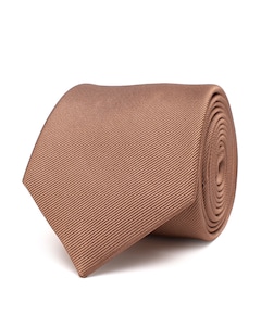 Heren stropdas bruin