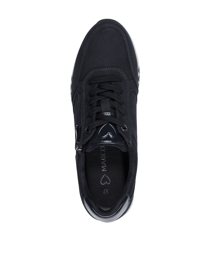 Women Lace-up dames sneakers blauw