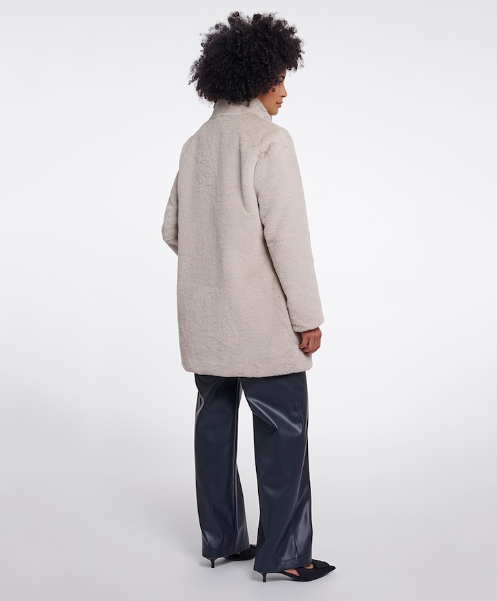 Dames jas beige
