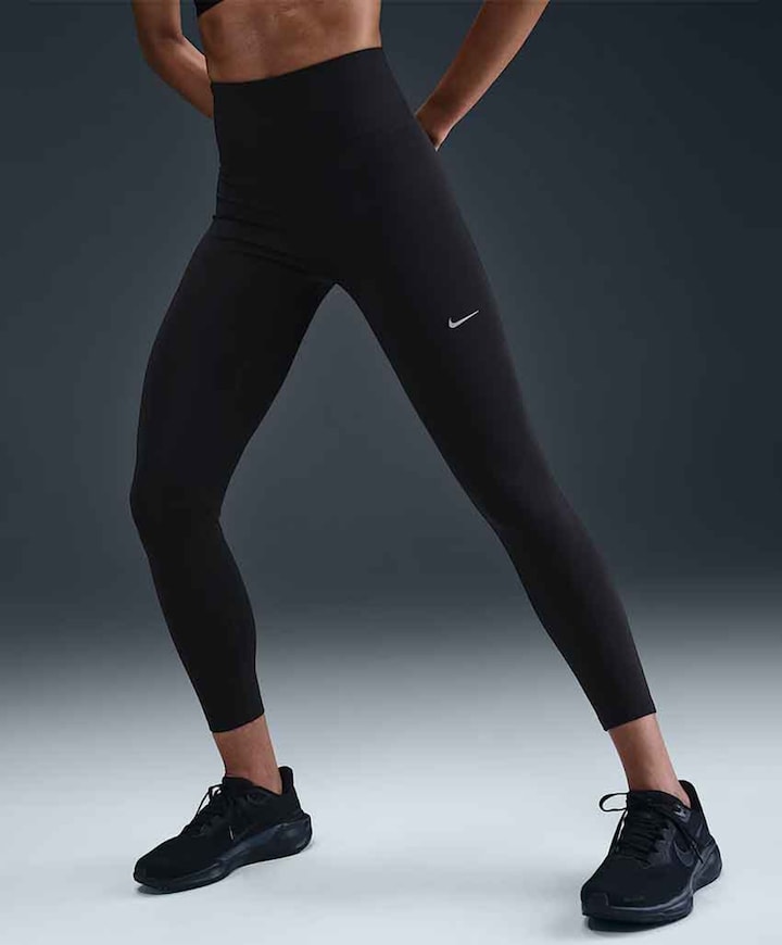 W Nk Df Tempo Hr 7/8 Tght (consumer dames tight zwart