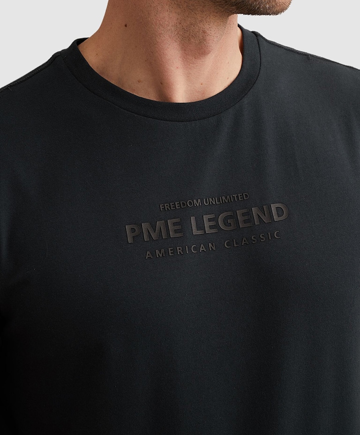 Heren T-shirt blauw