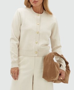 Dames vest ecru