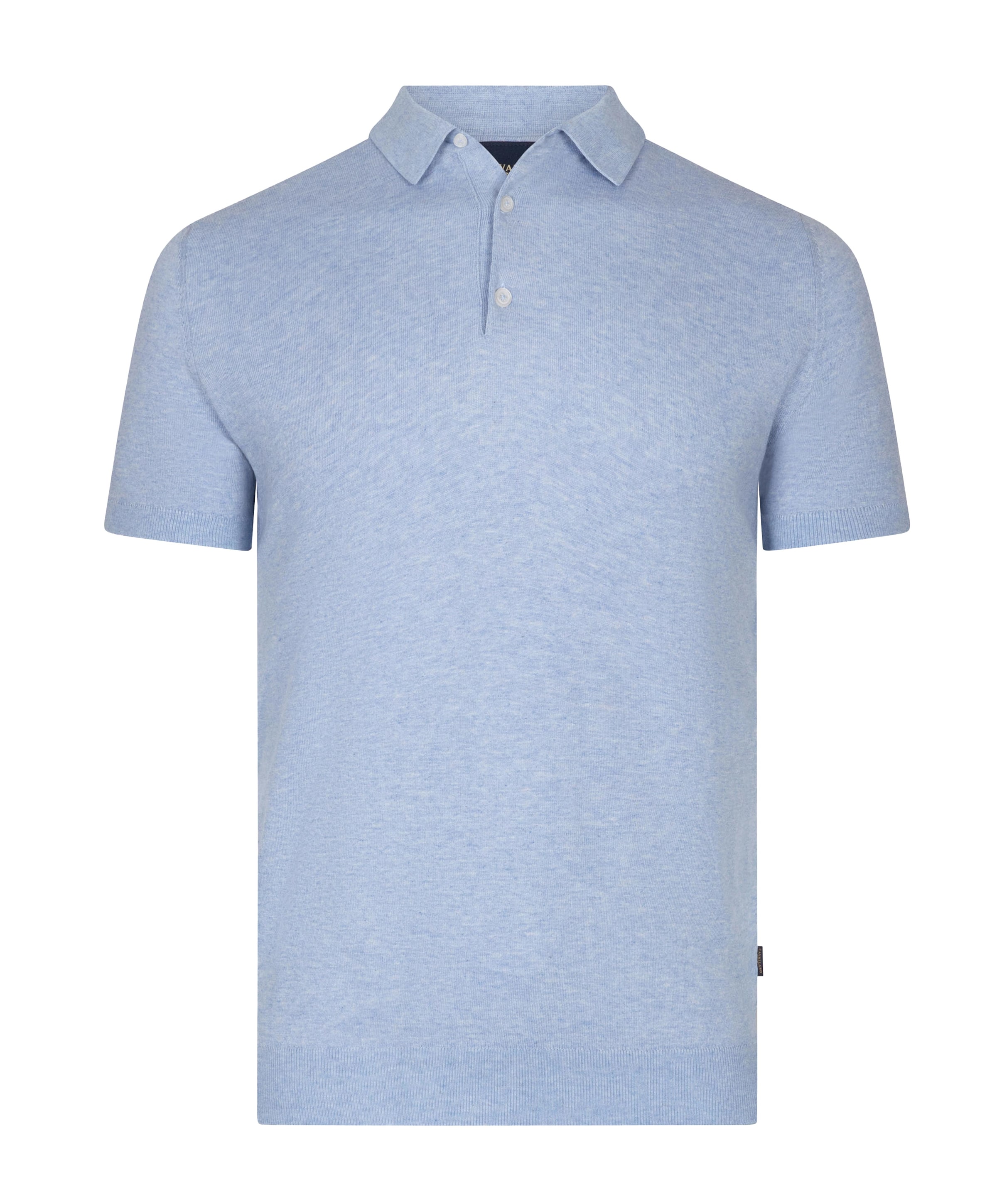 Heren polo blauw