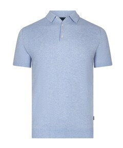 Heren polo blauw