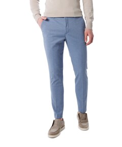SLHSLIMAITOR JERSEY STRUC TRS FLEX heren broek blauw