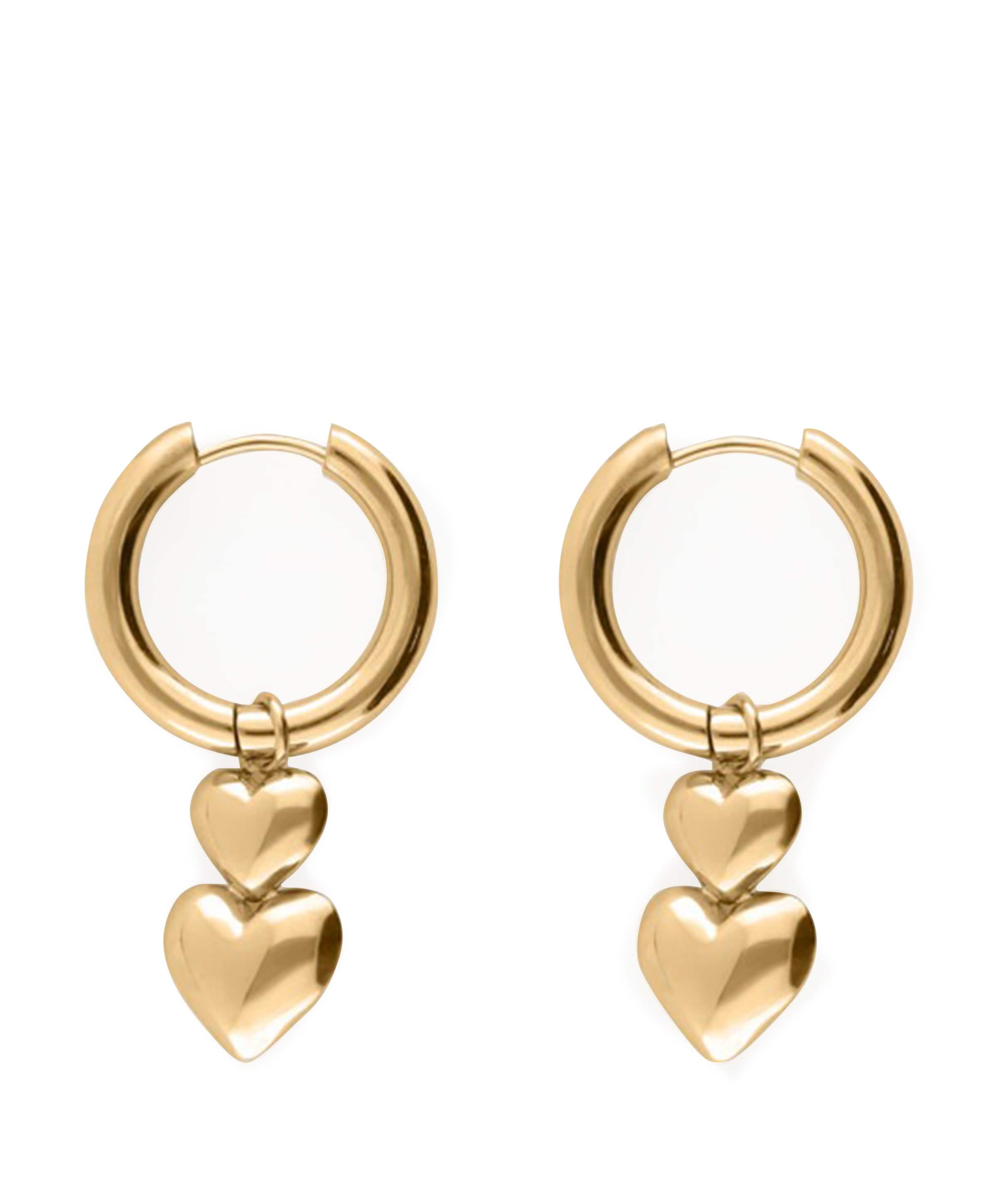 Dames oorbellen goud