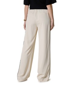 AminaCC Logo Piping LL Pant ecru