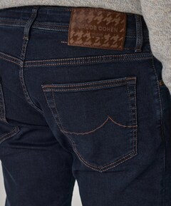 Nick Slim 5 pkt heren jeans blauw