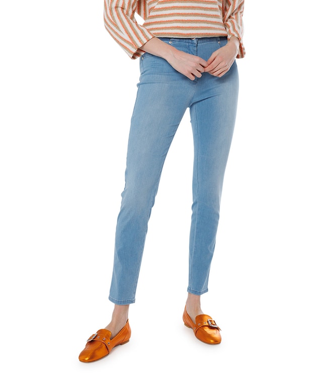 Jenny Ankle jeans blauw