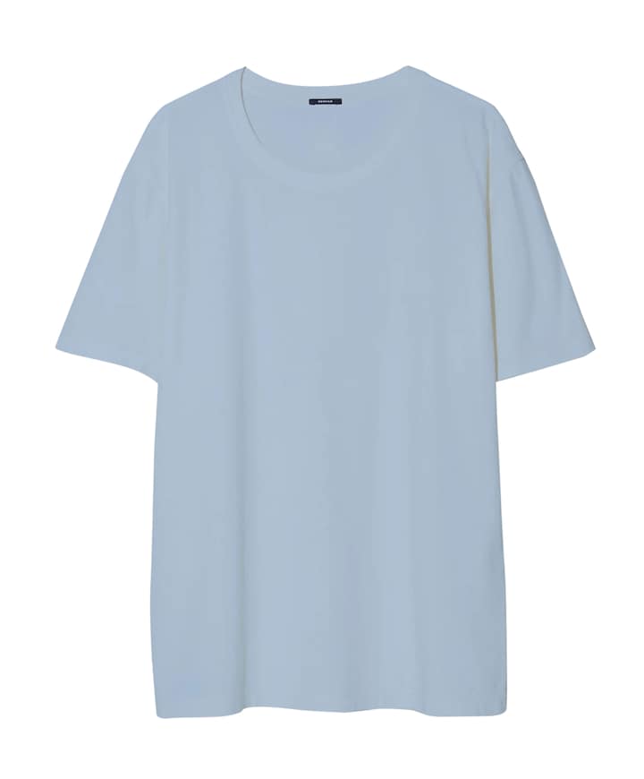Heren T-shirt blauw