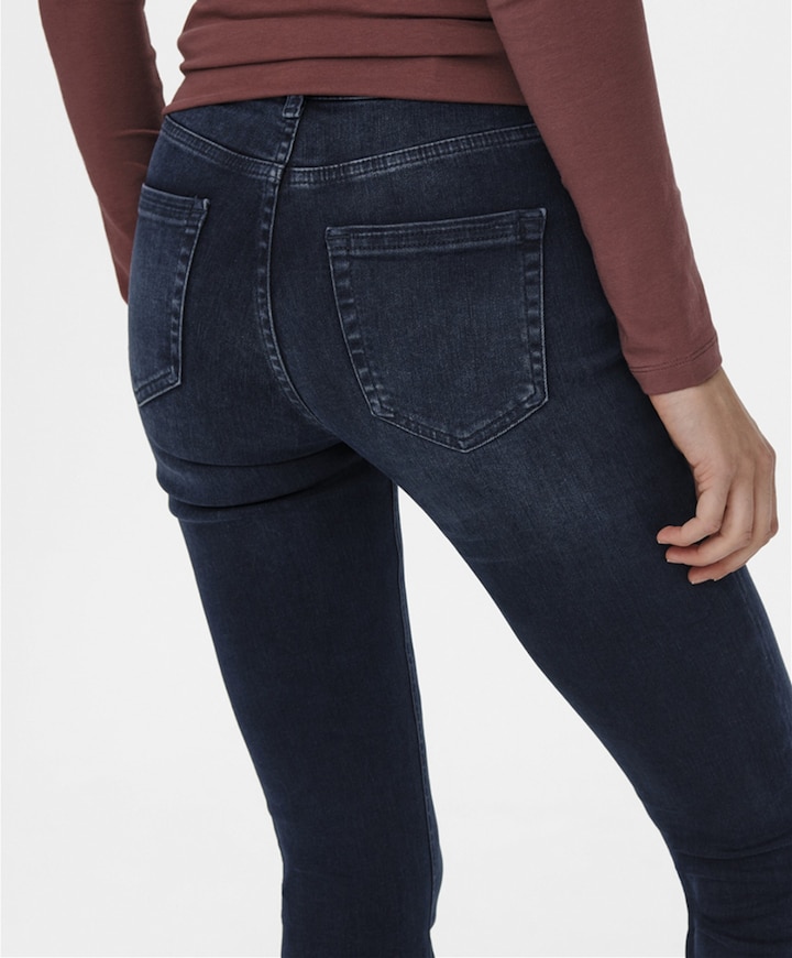 ONLBLUSH MID FLARED DNM REA409 NOOS dames jeans blauw