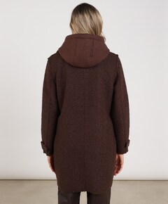Dames jas bruin