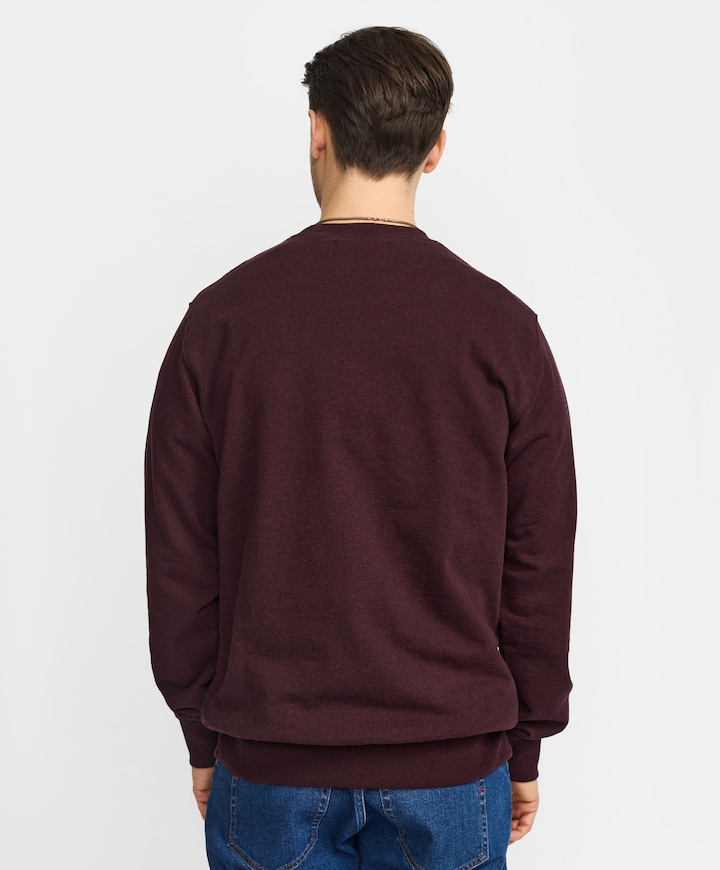 Heren sweater bordeaux