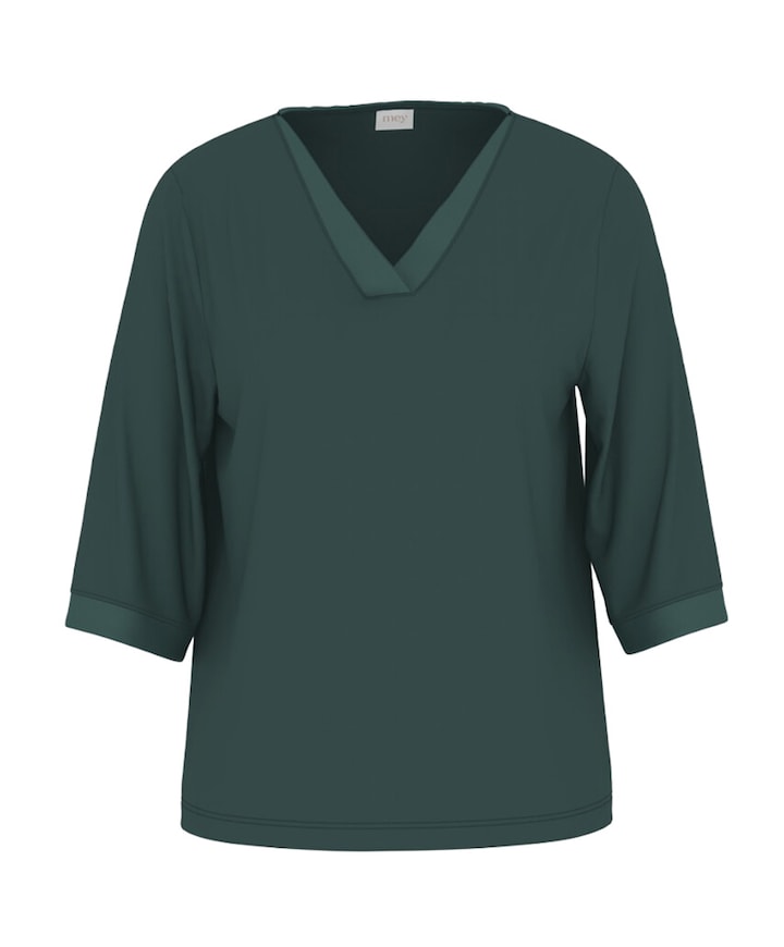 Dames pyjamatop groen