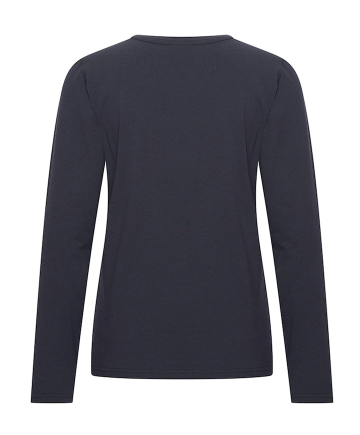 Dames longsleeve blauw