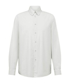 Heren overhemd lange mouw wit