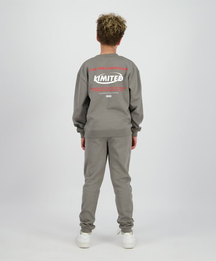 Jongens sweater grijs