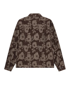 Heren overshirt bruin