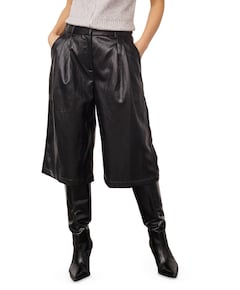 GittCC Pleat dames bermuda zwart