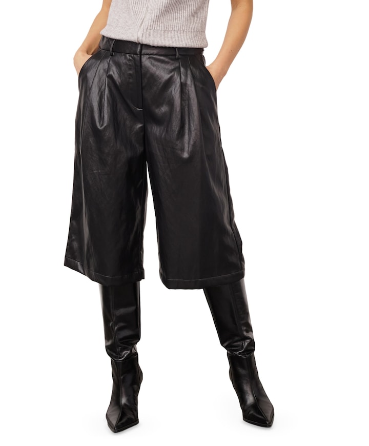 GittCC Pleat dames bermuda zwart