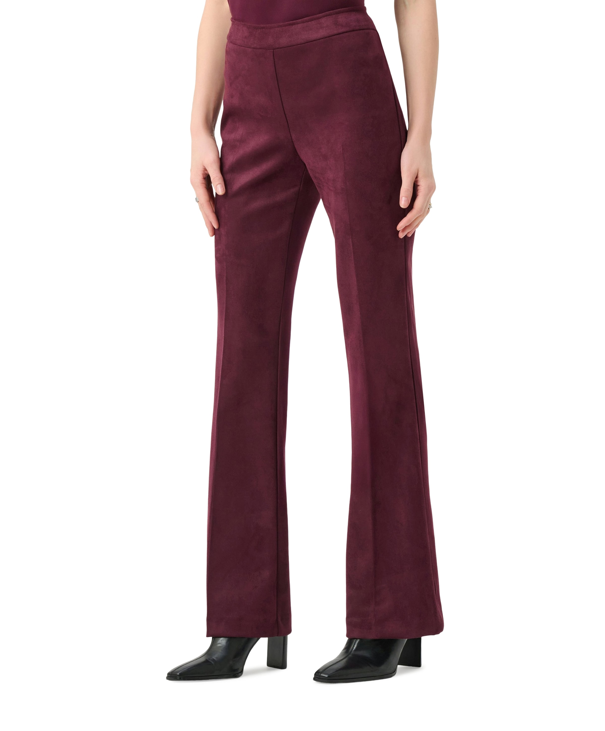 dames broek bordeaux