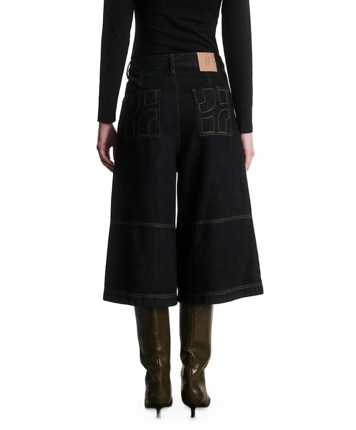 Lukas dames jorts blauw