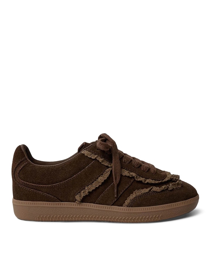 EVIASY meisjes sneakers bruin