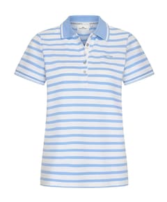 Dames polo blauw